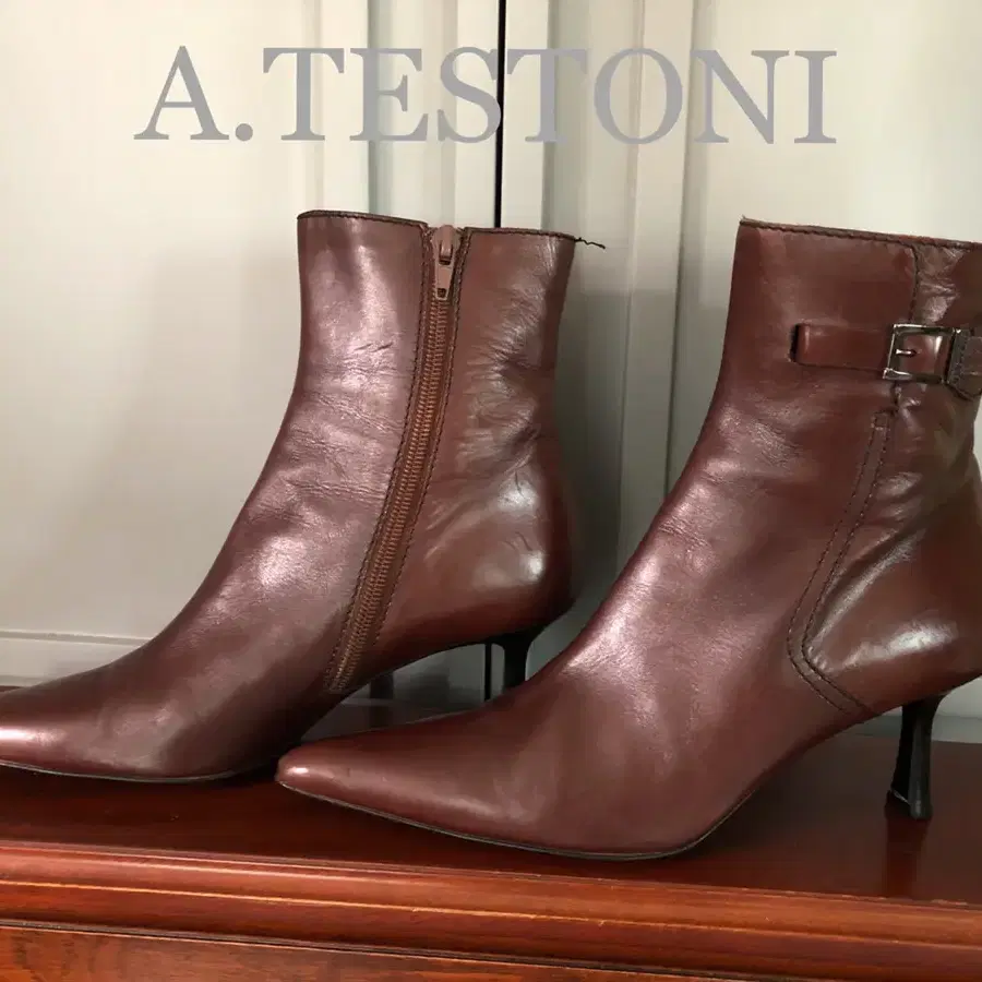 [정품] A.TESTONI BOOTS 235