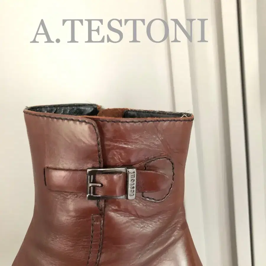 [정품] A.TESTONI BOOTS 235