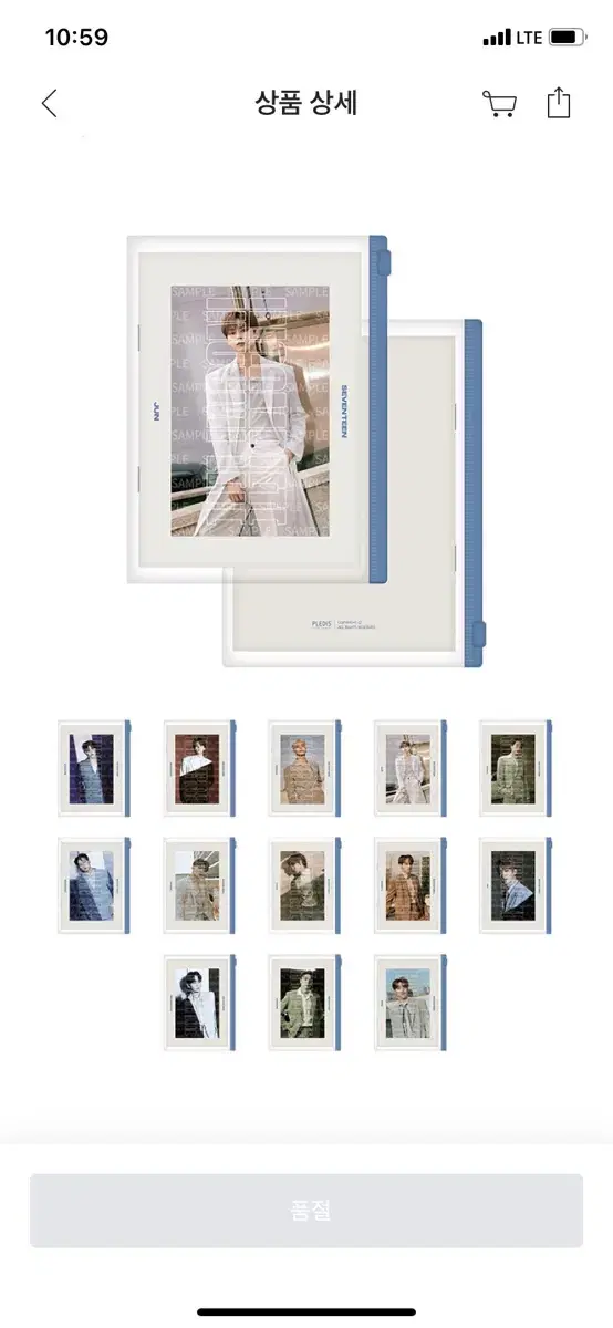 Seventeen online concert Mini Photobook S.Coups