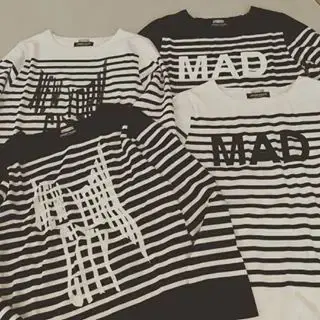 UNDERCOVER MAD STRIPE T-shirt