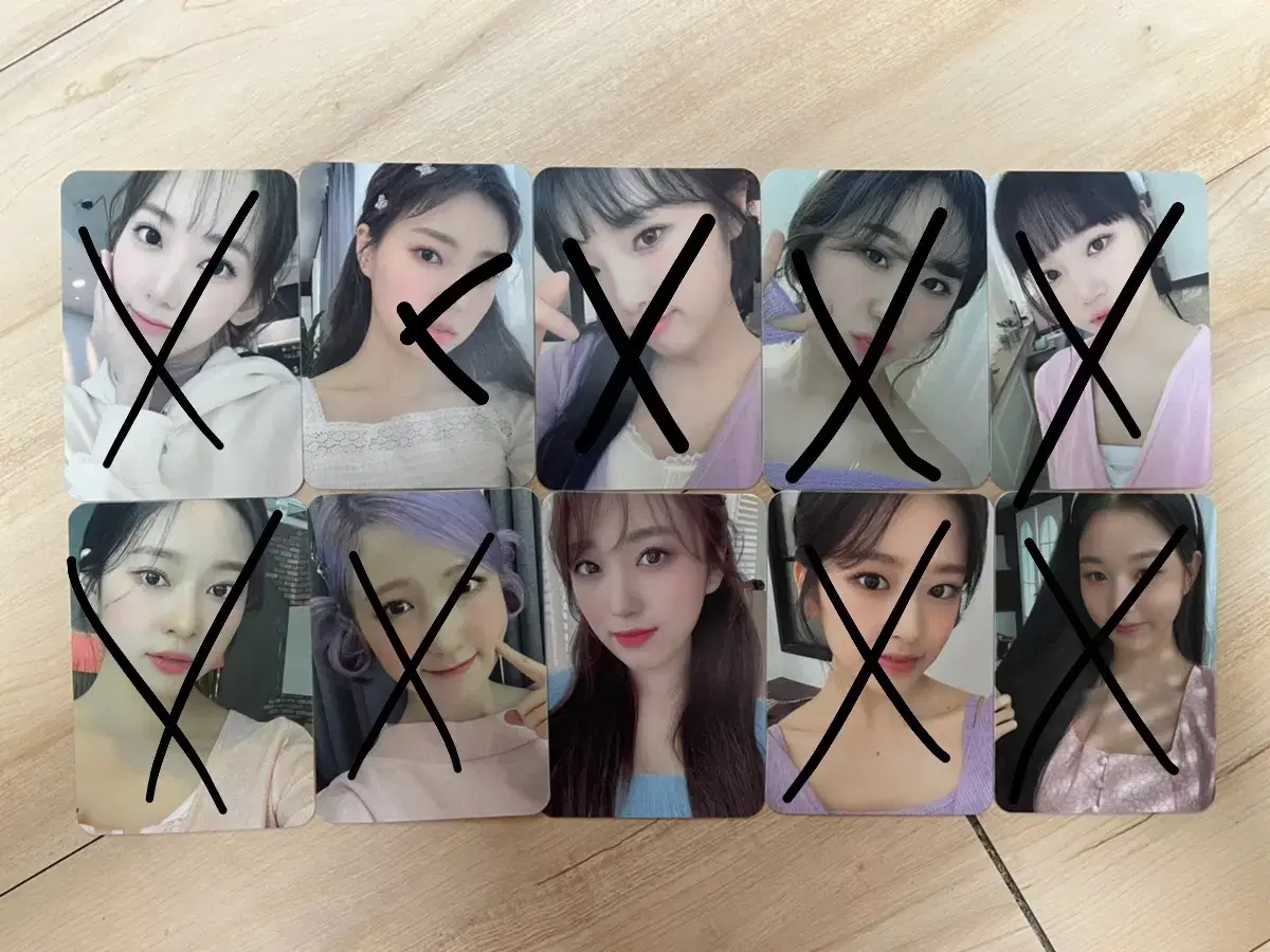 IZ*ONE D-Ikon Photocard, Sticker