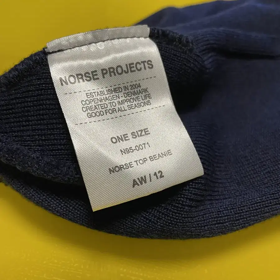 NORSE PROJECTS NORES TOP BEANIE