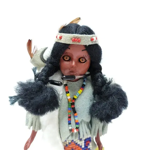 CARLSON DOLLS 카슨돌 CROW CHIEF 인디언인형 #A540