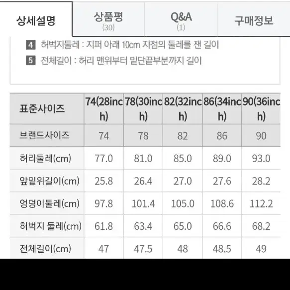 새 옷. 스파오 남자 3색상. 슬랙스 반바지 팬츠 반 바지