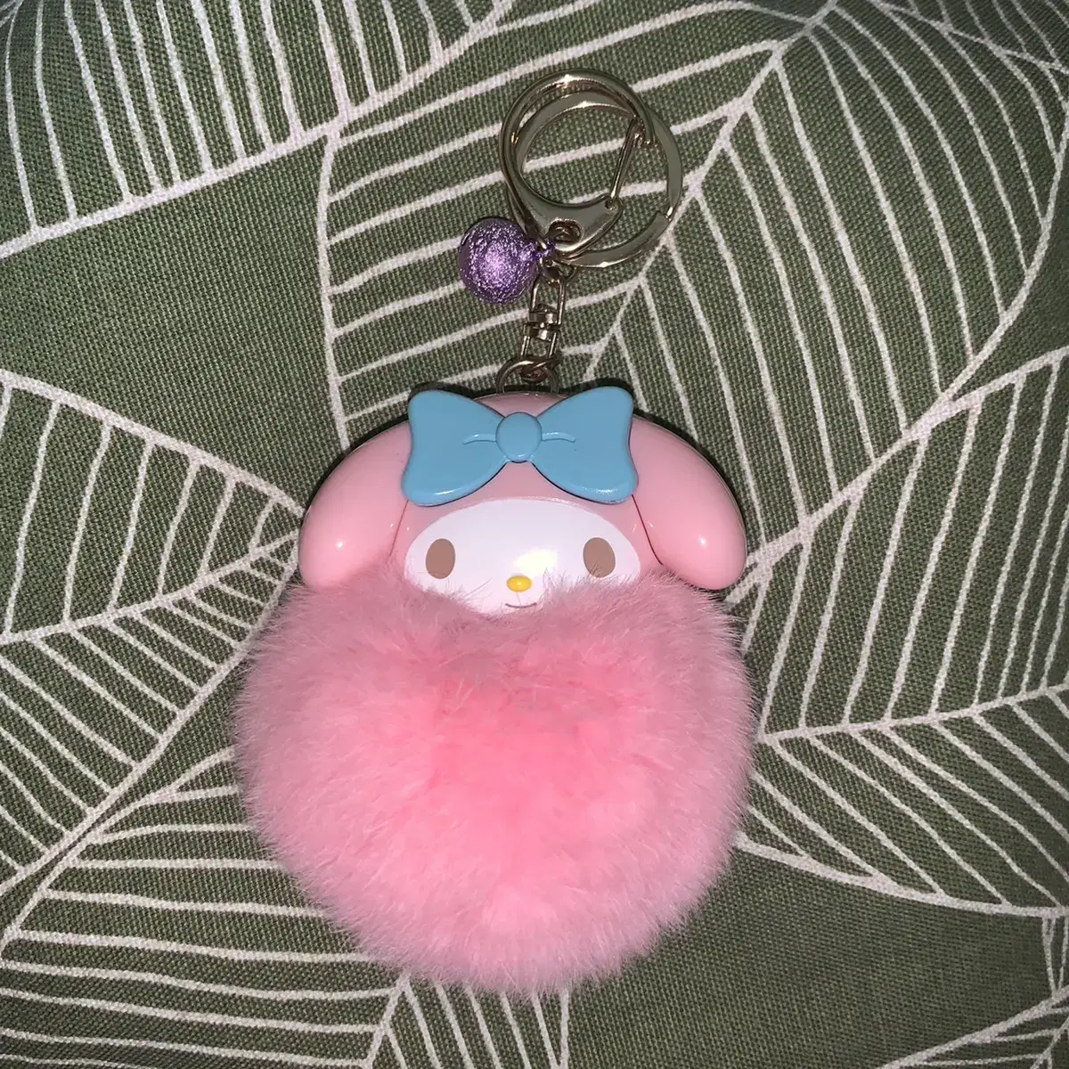 (NEW) Sanrio My Melodiffer Keyring in Faux Leather