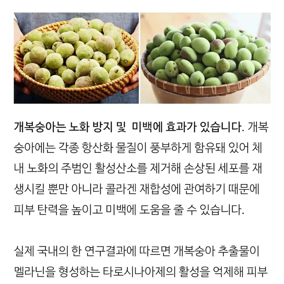 자연산 개복숭아 액기스