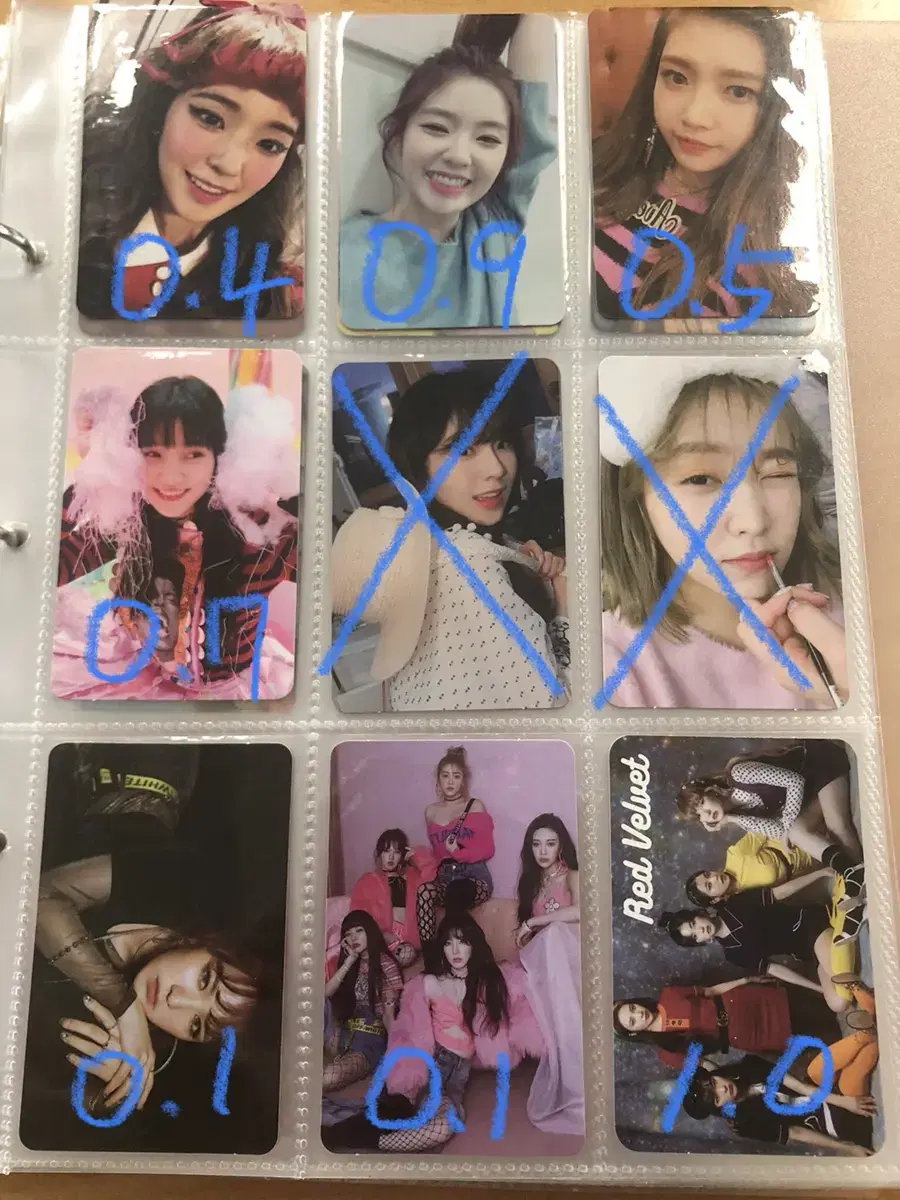 Red Velvet Photocard