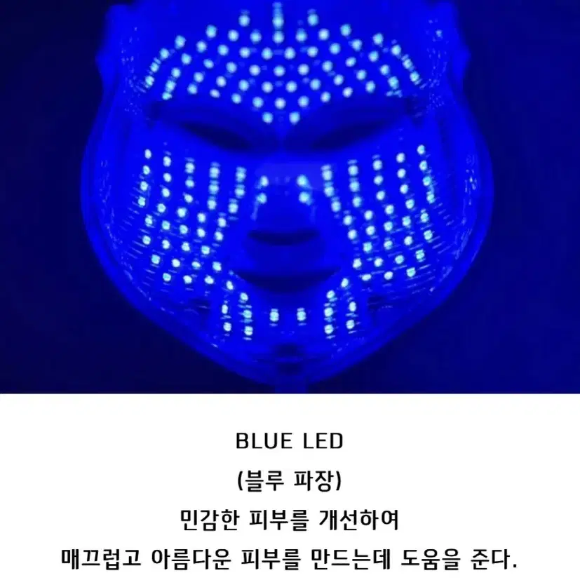 project e beauty 7 색상 LED 마스크