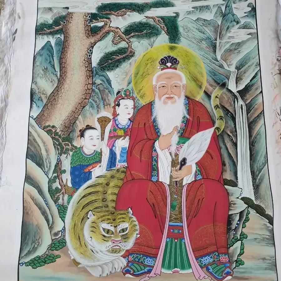 Art Piece 탱화,불교미술,산신,불화,무속 on Bunjang Global Site.