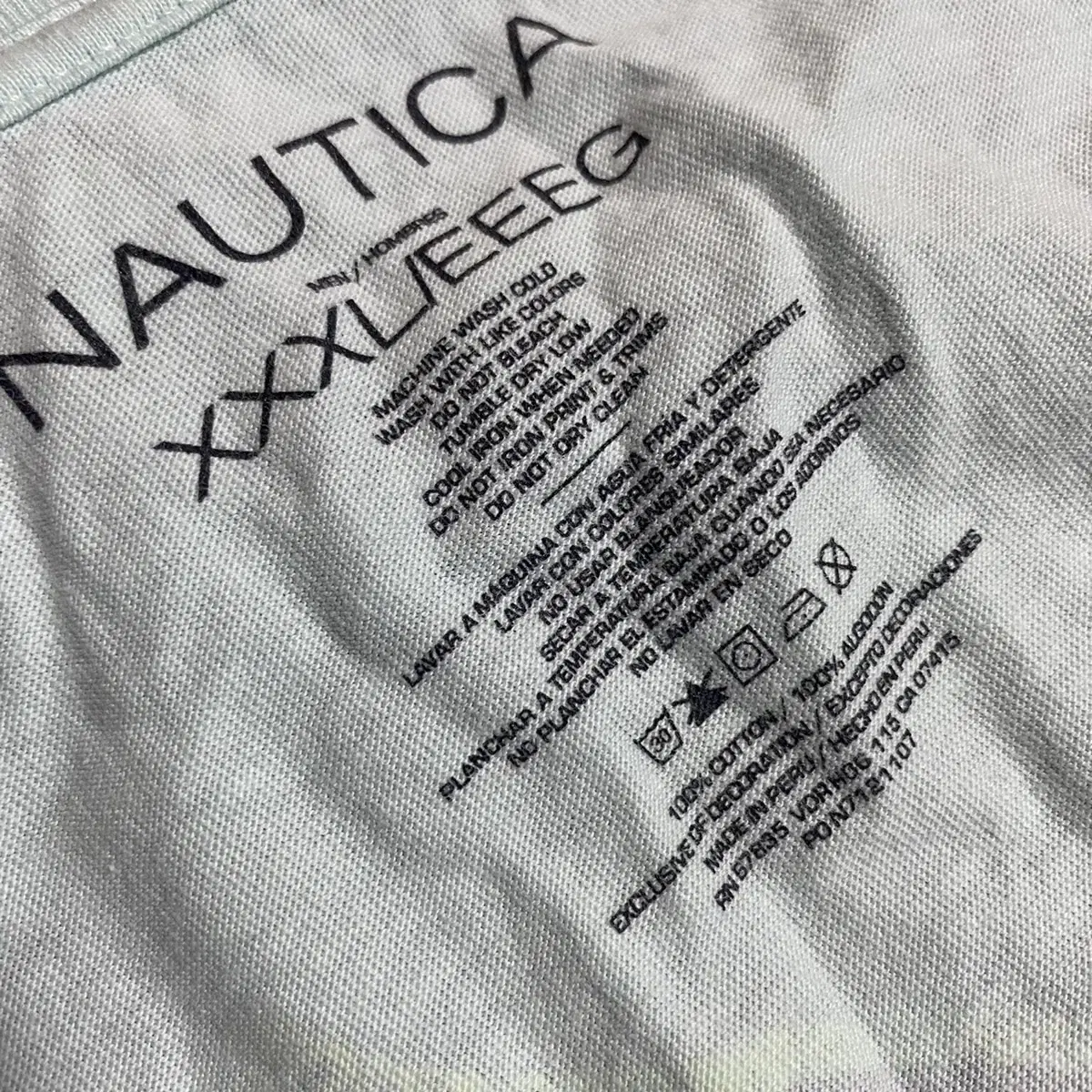 Nautica V-Neck T-Shirts Sz XXXL