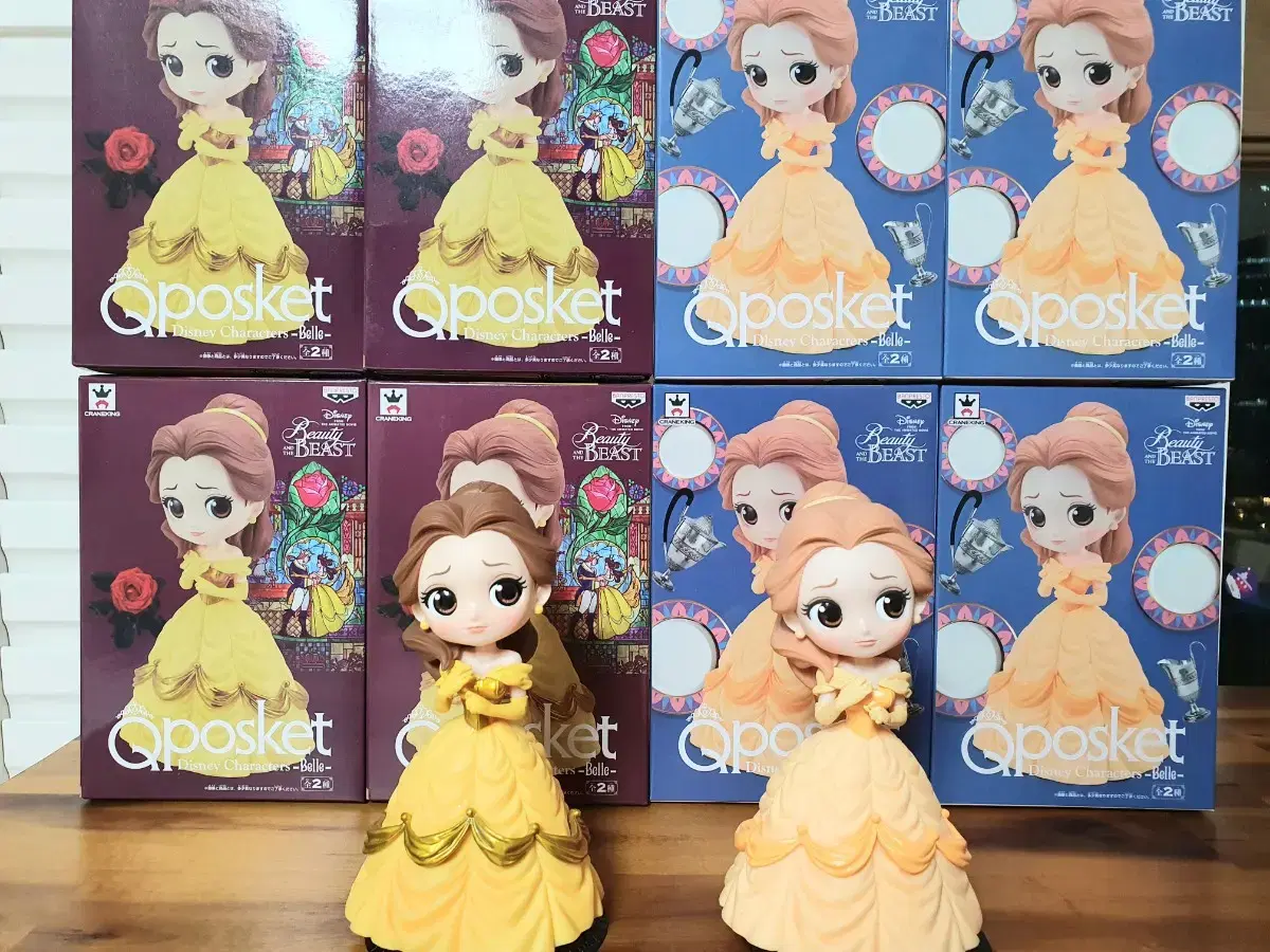 [Genuine]Q Posket Disney Characters belle set (all 2 types)