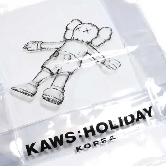 Kaws Holiday PVC Tote Bag 카우스 홀리데이 토트백