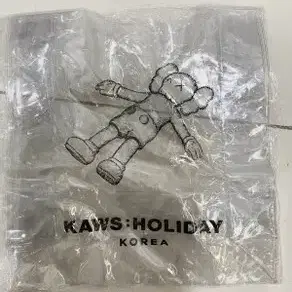 Kaws Holiday PVC Tote Bag 카우스 홀리데이 토트백