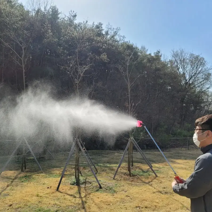 (새제품)농천하 농업용 압축 분무기  전동