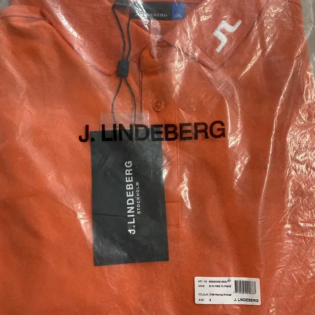 Lindeberg 반팔 골프 상의 S