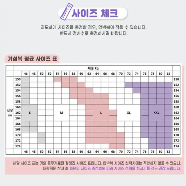 실측사이즈O) 에덴메디컬 m지방흡입 지흡 압박복 허벅지 압박복