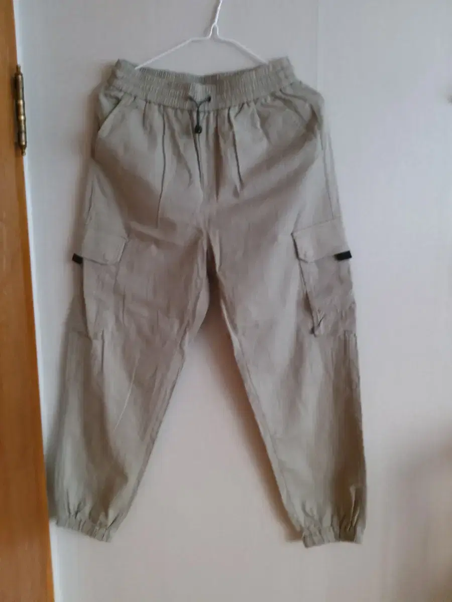 Linen jogger pants