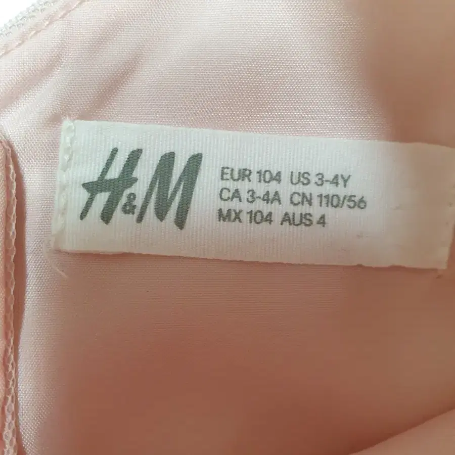 3(3-4y)H&M 여아 원피스