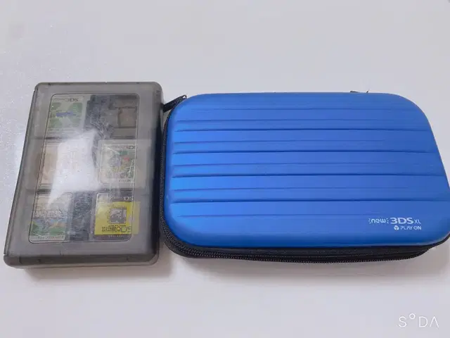 닌텐도 3ds xl 화이트(순정) 랑 게임팩 15종