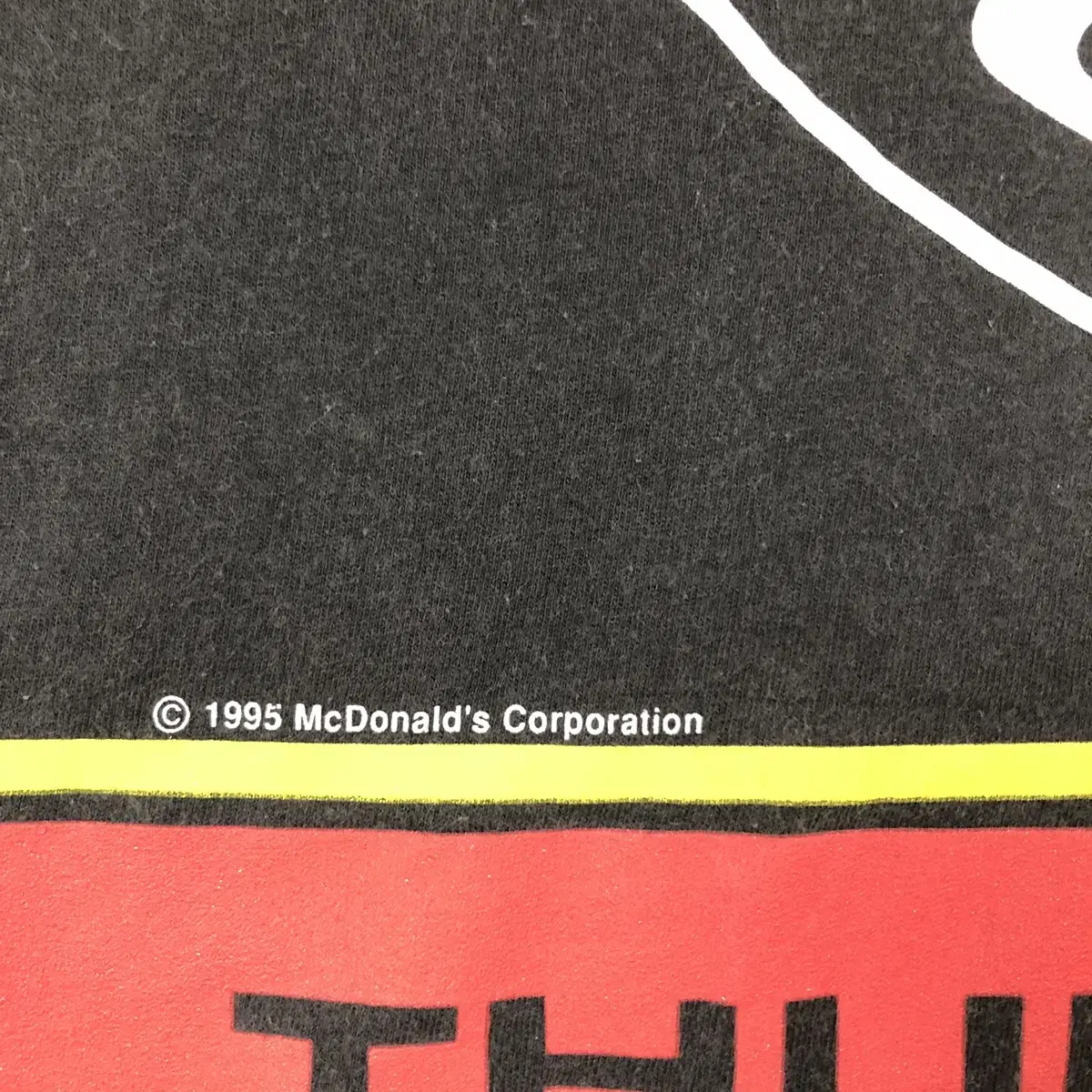 90s 95년도 맥도날드 mcdonald 레이싱팀 반팔티셔츠