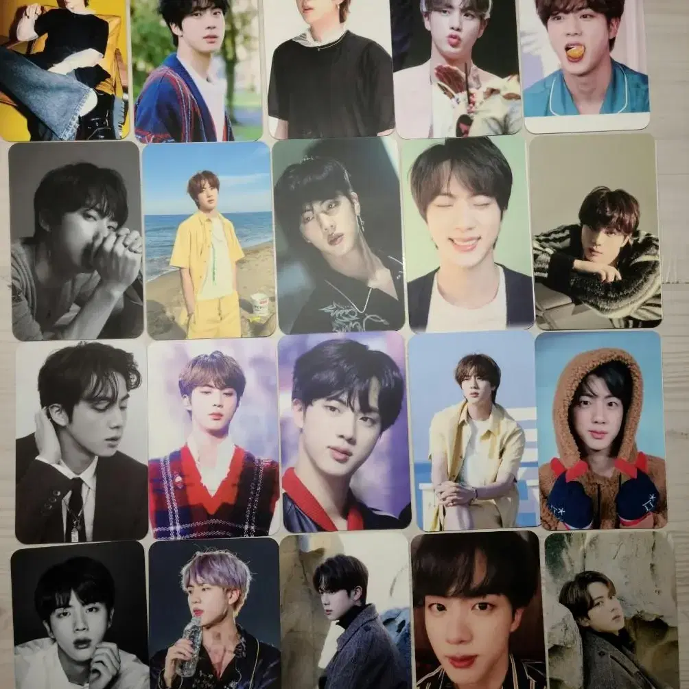 방탄 진포토카드 김석진포카 김석진포토카드 석진포토카드 석진포카 굿즈