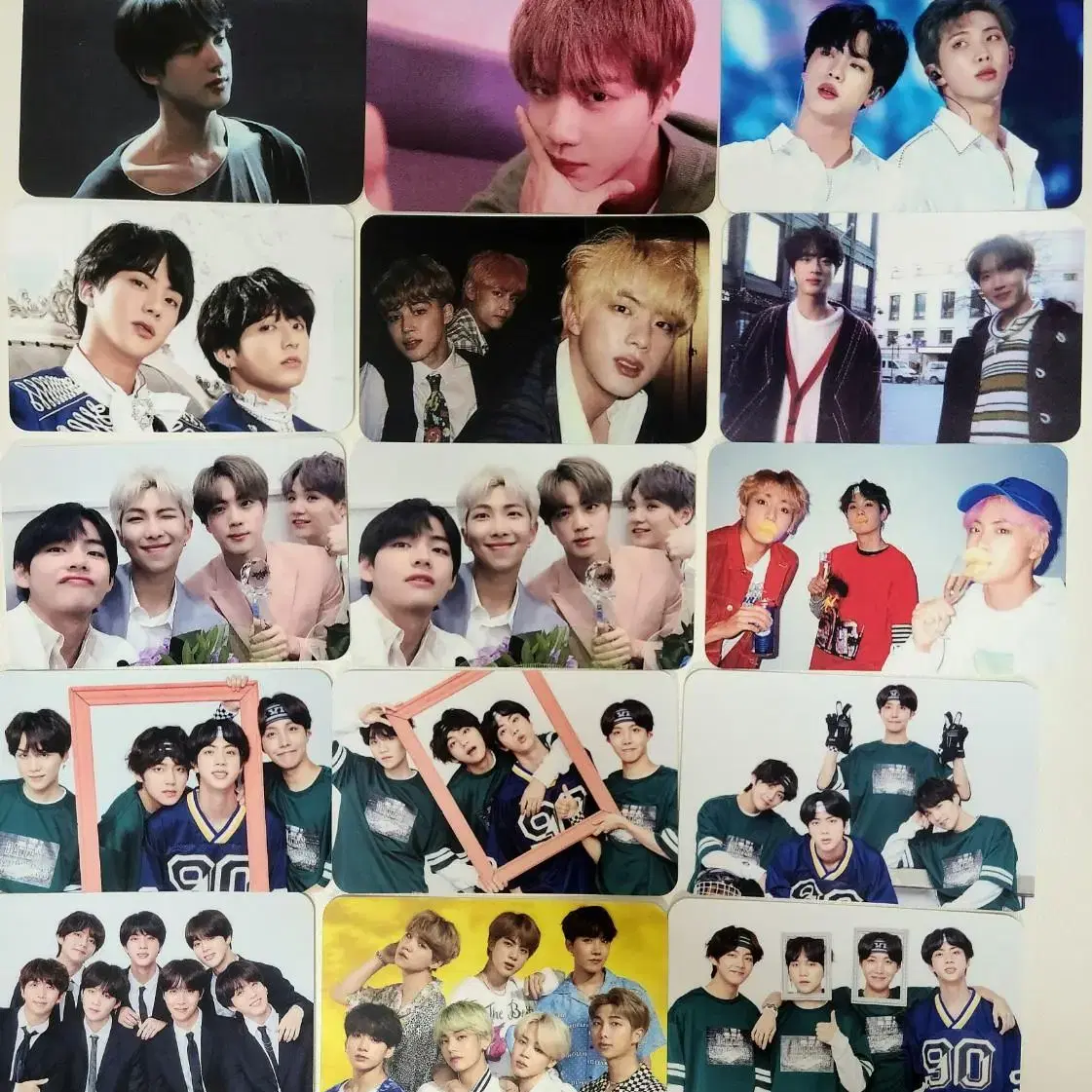 방탄 진포토카드 김석진포카 김석진포토카드 석진포토카드 석진포카 굿즈