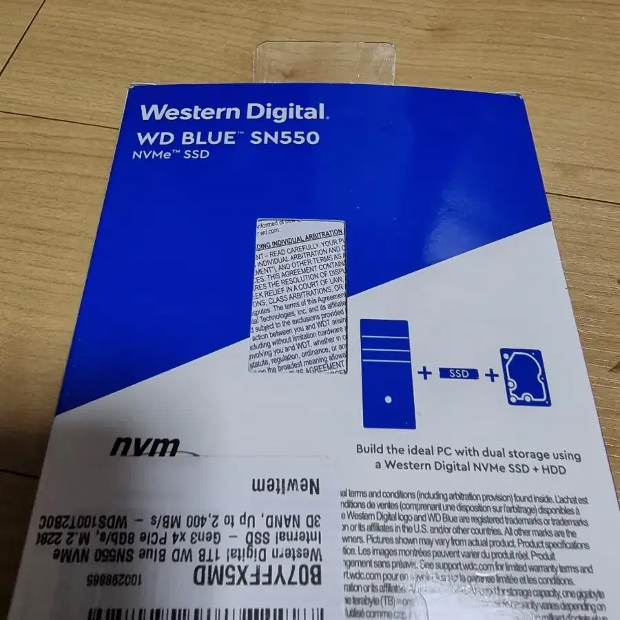 WD BLUE 550 250G nvme.2