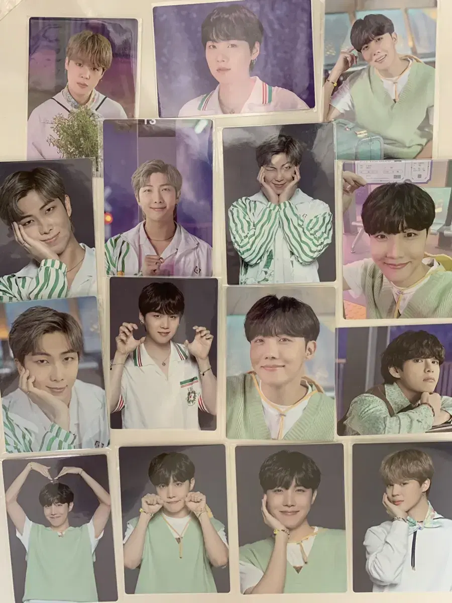 BTS microcosmic mini-photocard.