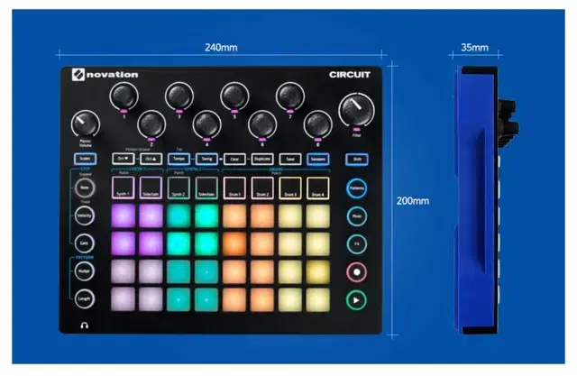 Novation Circuit Synth Drums Novation Circuit