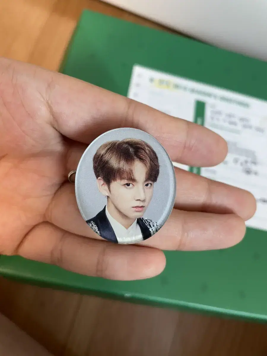 Jungkook Winged Falcon Badge