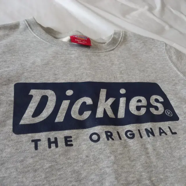 [S] 빈티지 디키즈 회색 로고 프린팅 맨투맨 스웻셔츠 dickes