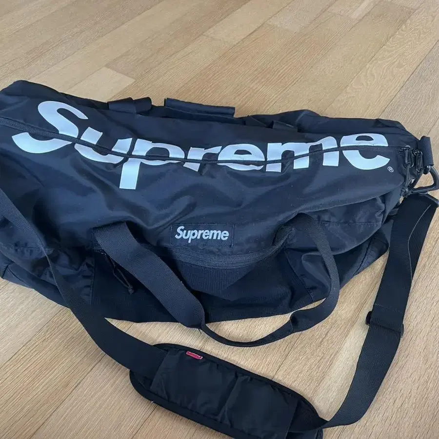 슈프림 더플백 17ss 코듀라 더플백 블랙 Supreme