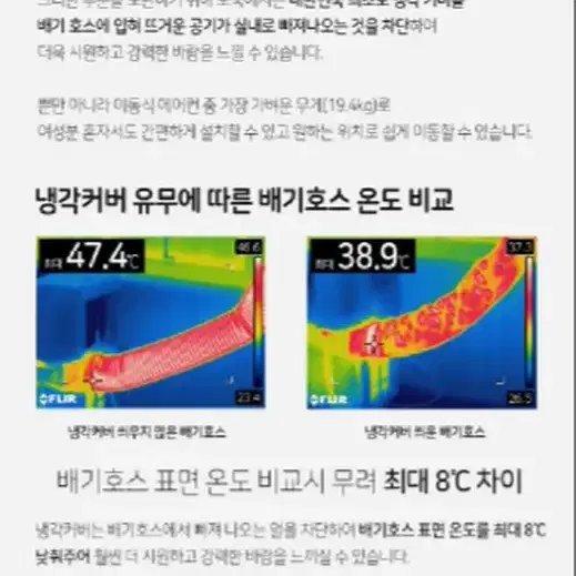 보국전자 이동식 에어컨 BKPF-18RO2AC