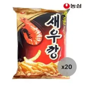 [무료배송] 농심 매운 새우깡 90g 20개입 1박스 팝니다