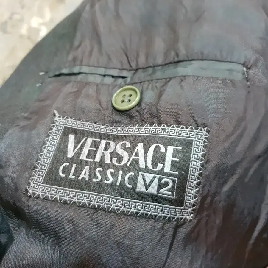 베르사체 클래식 v2 린넨 자켓 염색리폼 versace