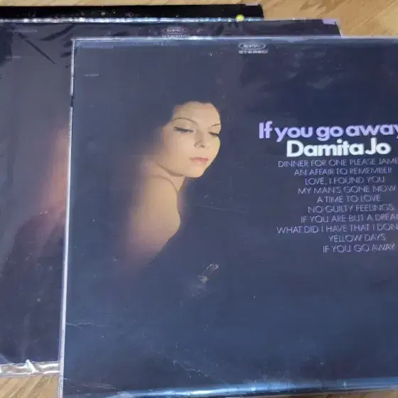 강추 엘피(LP) DAMITA JO-"IF YOU GO AWAY"