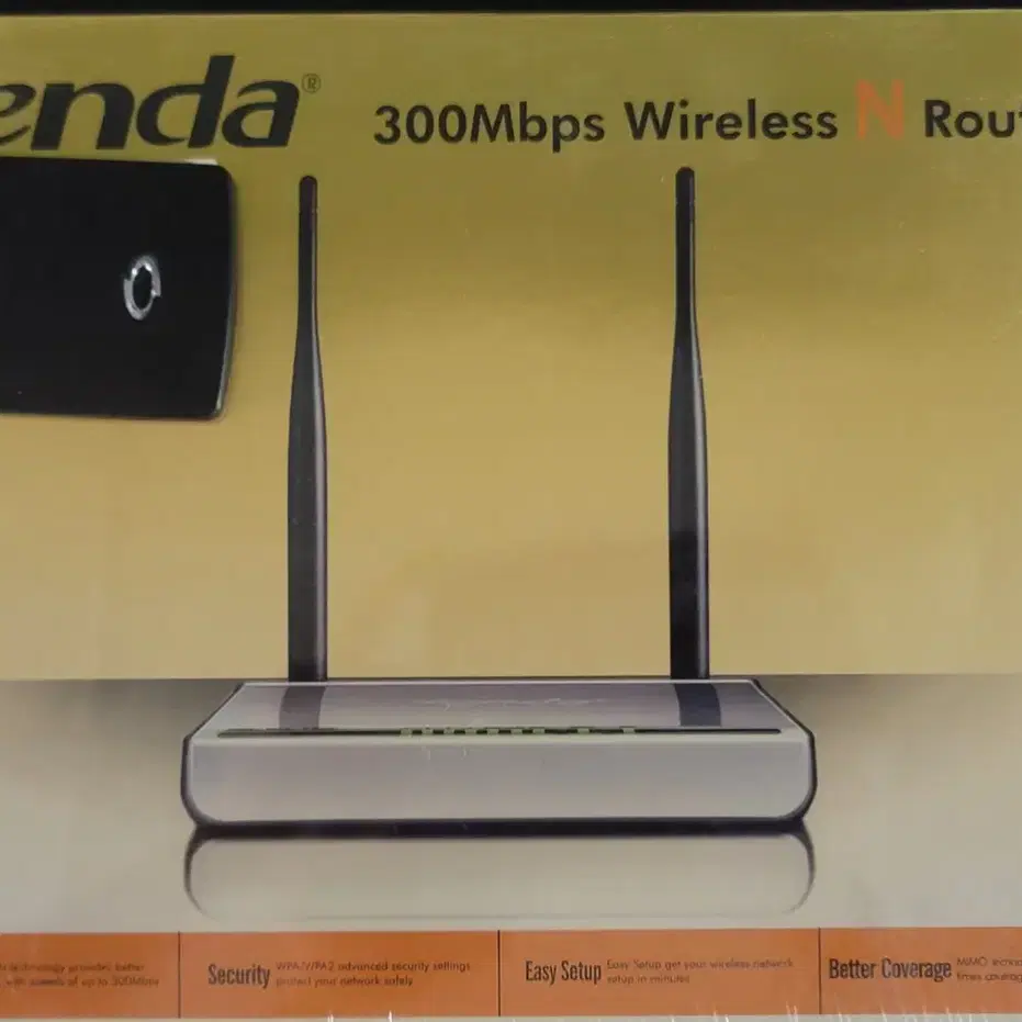 Tenda 300Mbps W308R 무선 공유기 판매(미개봉)택포