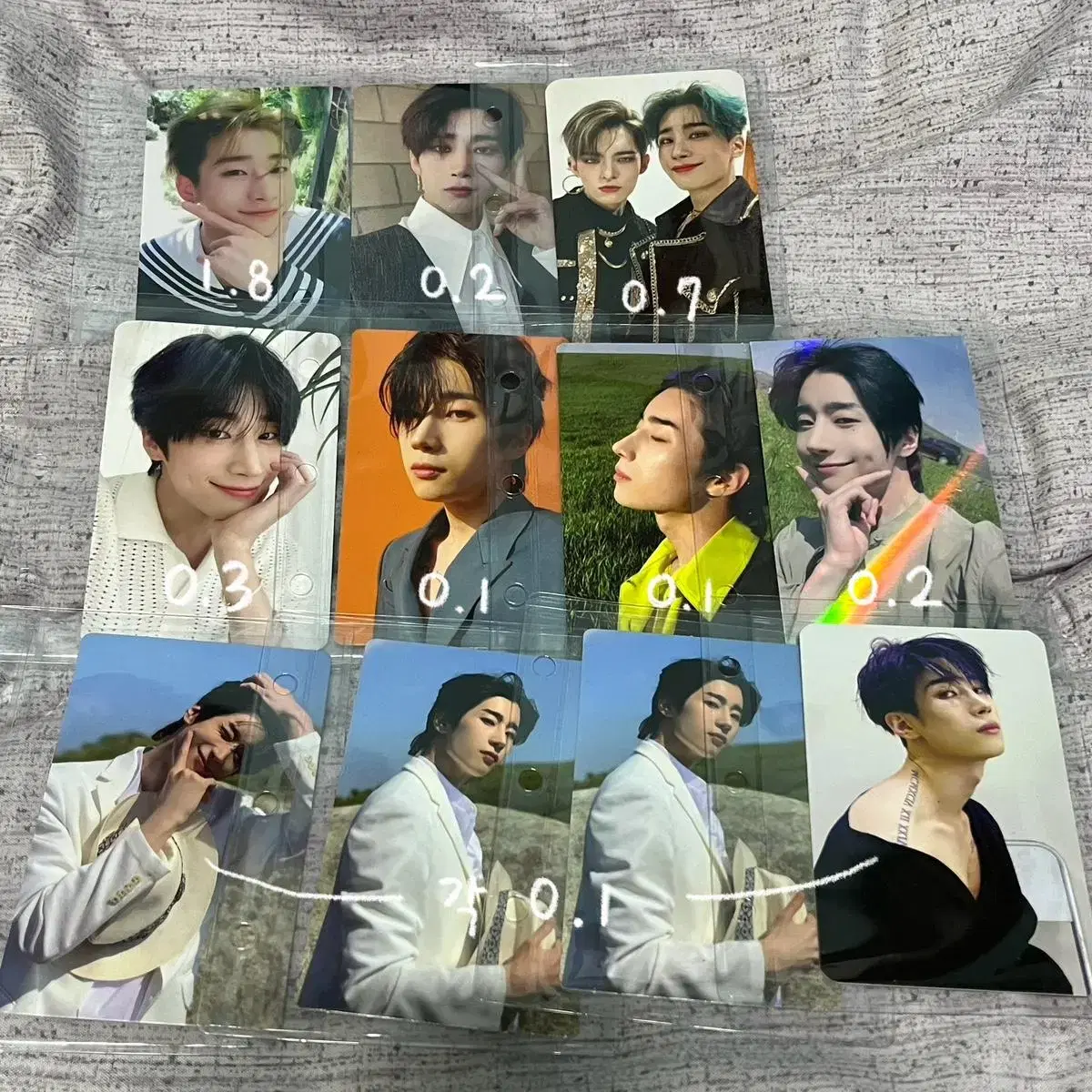 Viction han seungwoo seungwoo jung subin photocard WTS