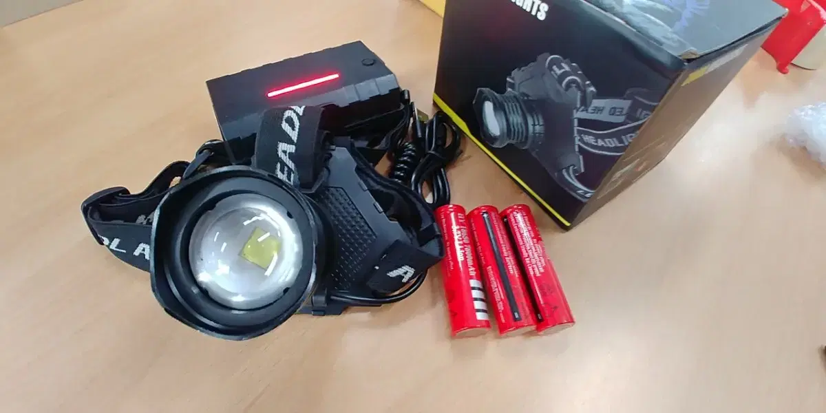 New product) 7,000 RMB XHP70.2 fishing headlamp full set