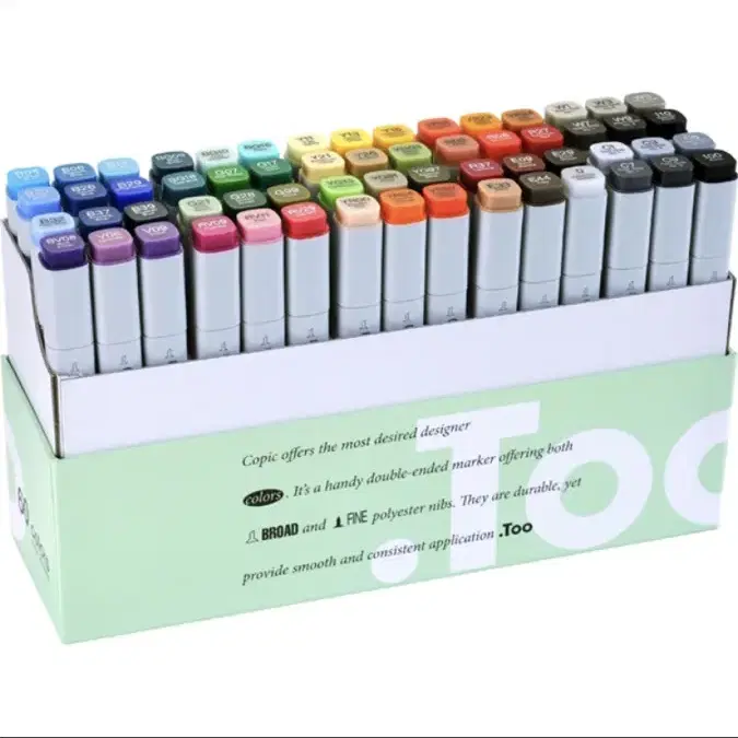 copic 코픽 마카 60색 택포 85000원에 팔아요