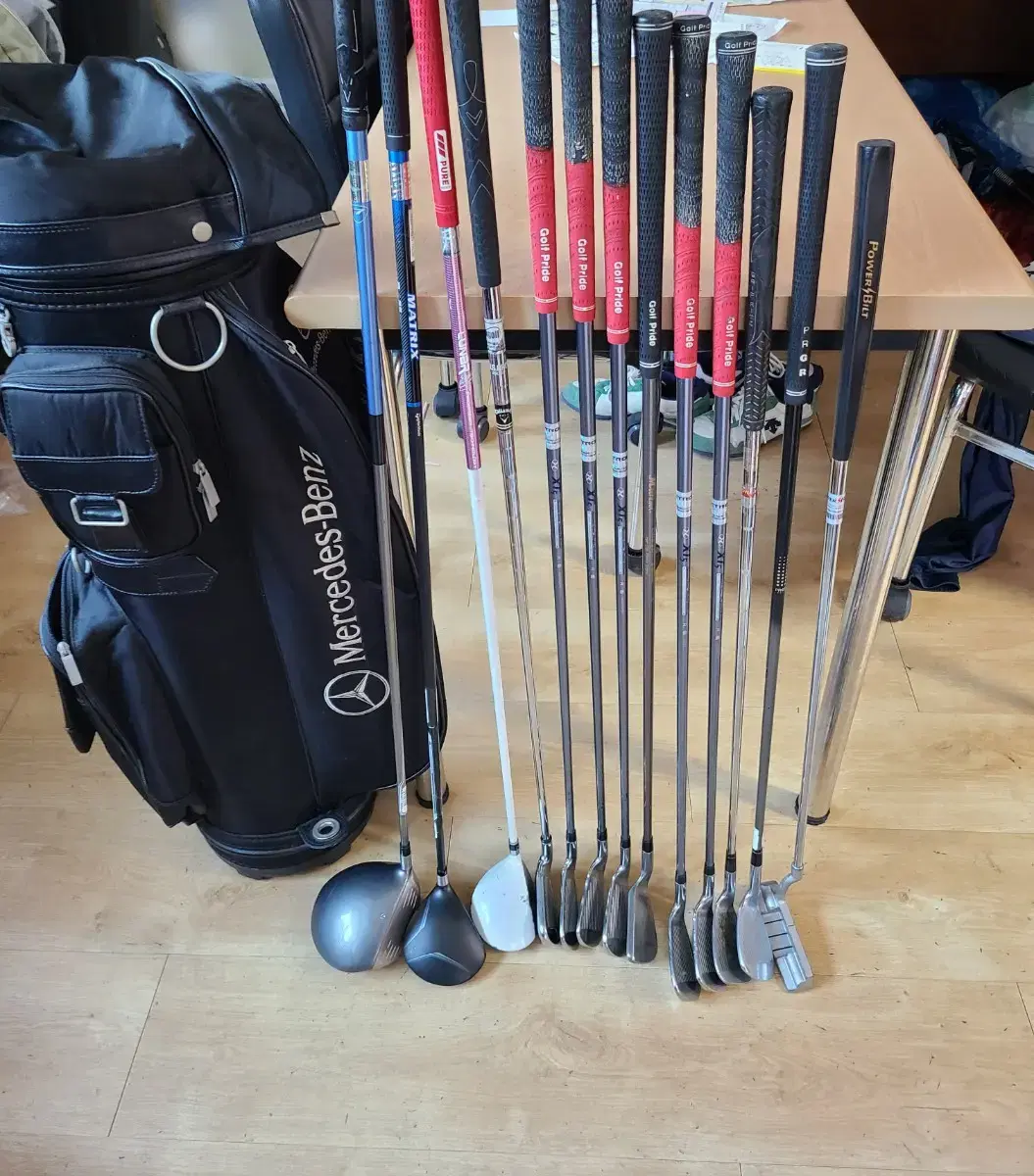 full set, a men's extrusion mixed golf club