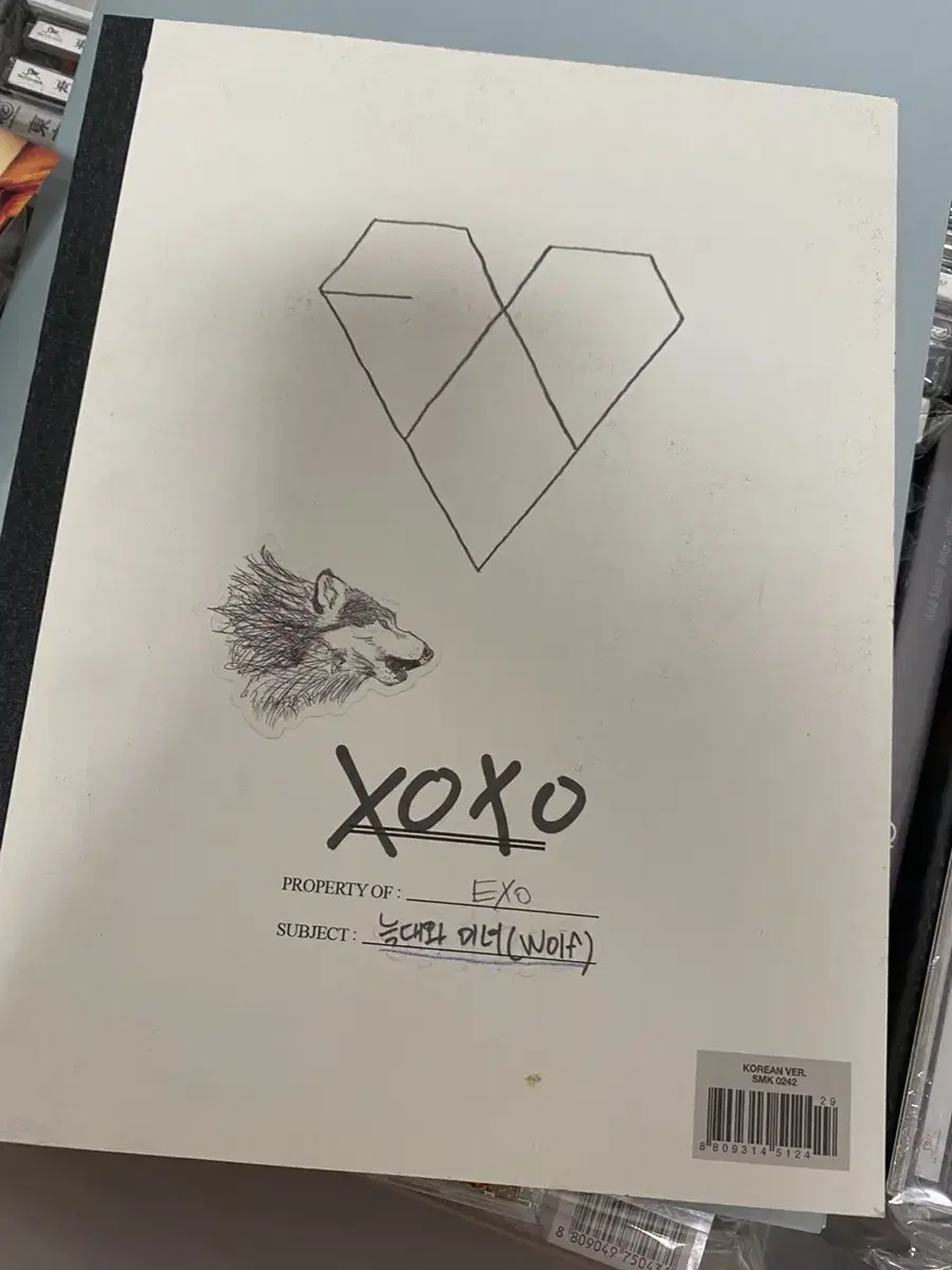 exo 늑대와미녀앨범 판매합니다.