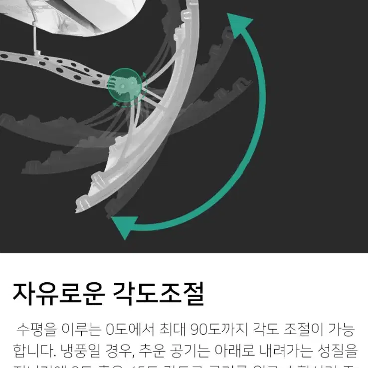 벽걸이 에어컨 바람막이 가이드 윈드 날개 가림막 무풍 걸이형