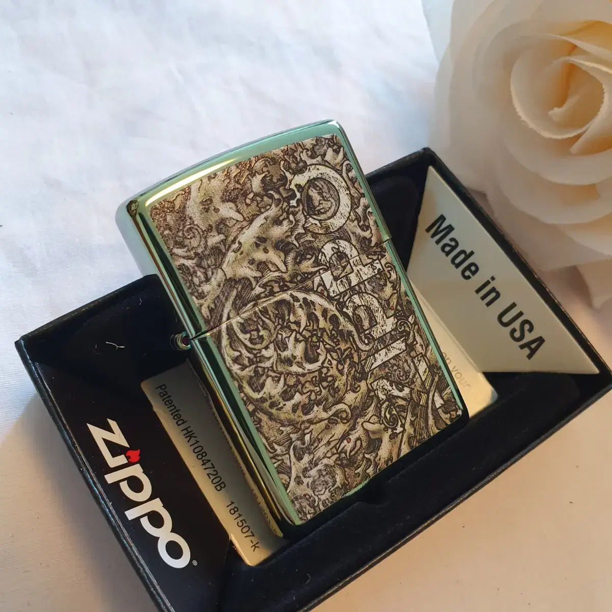 정품 49416 ZIPPO DESIGN 미개봉 새 지포라이터