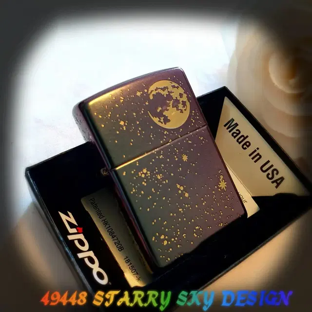 정품 49448 STARRY SKY DESIGN  지포라이터