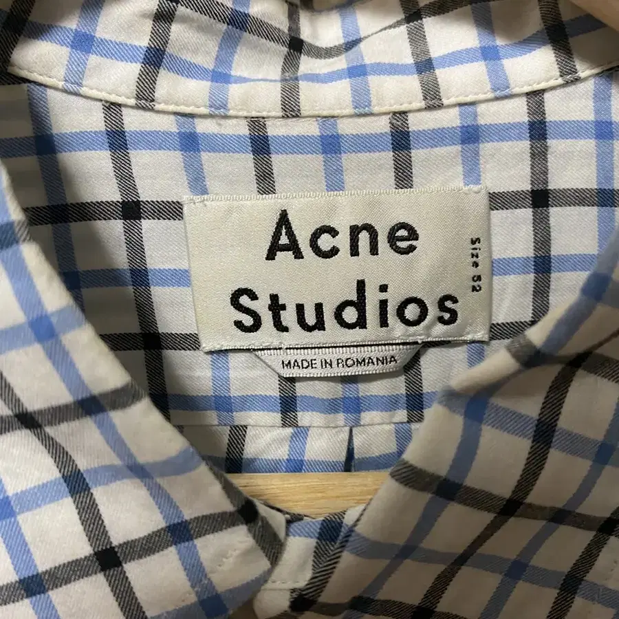 Acne Studio Oak Check Shirts