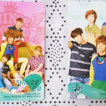 판매중) 샤이니 SHINee World 2 샤이니 월드 2 단체 포카 | 기타(보이