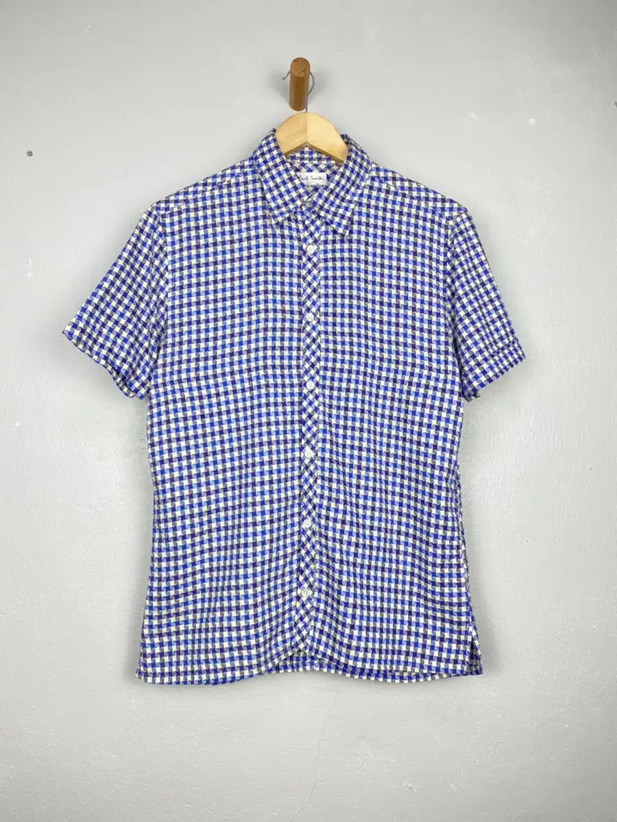 Polsmith pattern design half shirt short sleeve southern