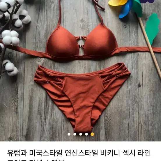 오렌지 비키니