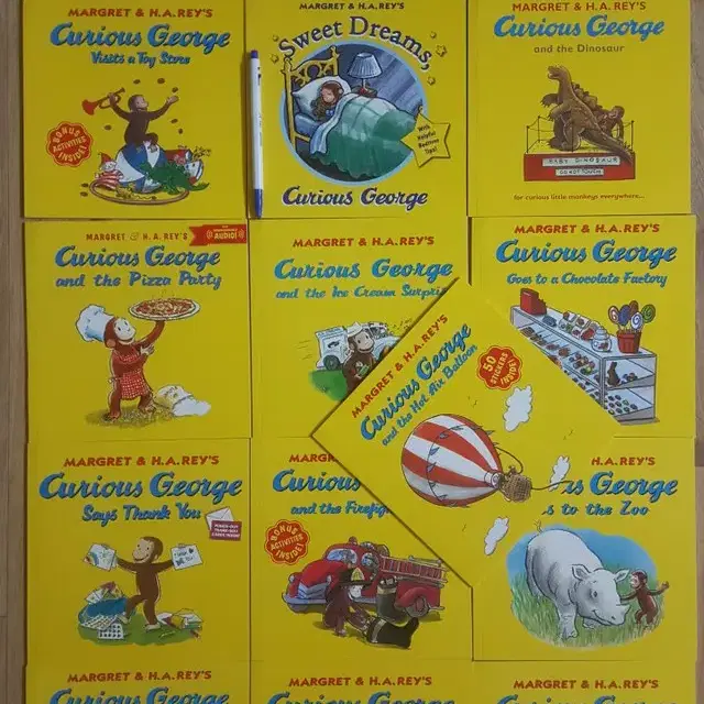 영어책-큐리어스조지 Curious George 뉴어드벤쳐 16종(음원)